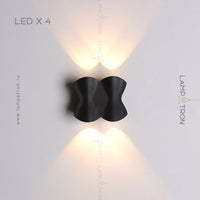 HUBERT Wall light fixture