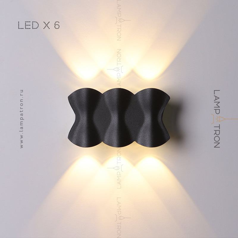 HUBERT Wall light fixture