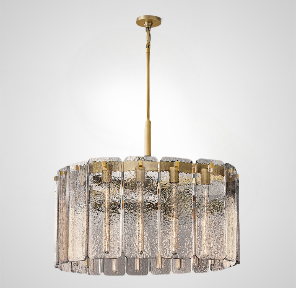 Calamette Glass Round Chandelier