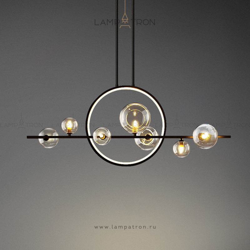 IONA L HALO Long lighting fixture