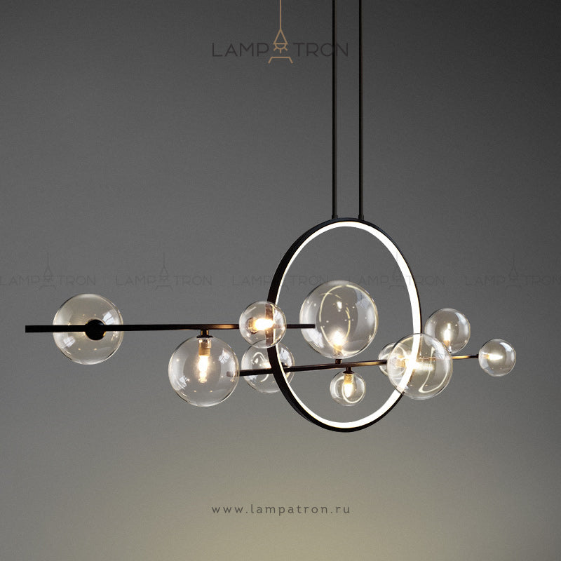 IONA L HALO Long lighting fixture