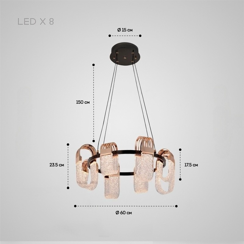 JERALD RING Chandelier