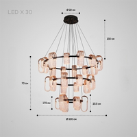 JERALD RING Chandelier
