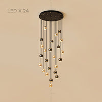 KARA Cascade lighting fixtures