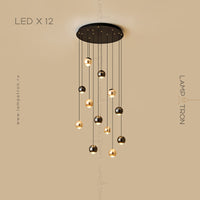 KARA Cascade lighting fixtures