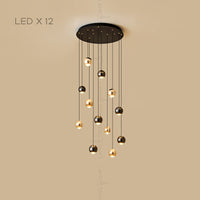 KARA Cascade lighting fixtures