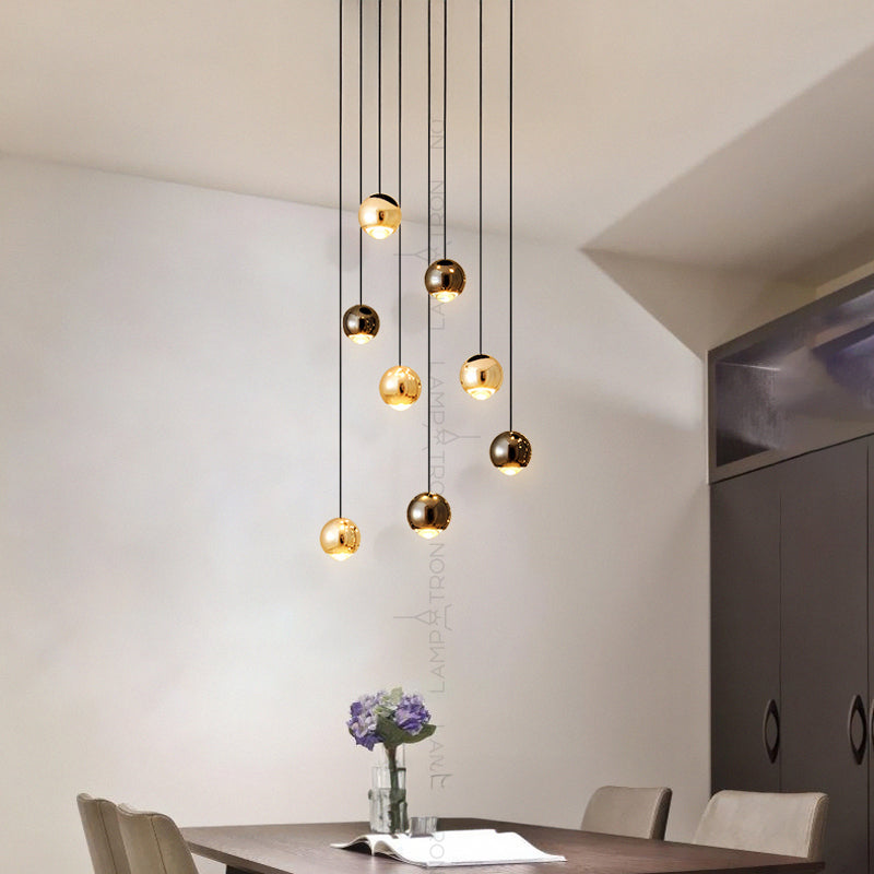 KARA Cascade lighting fixtures