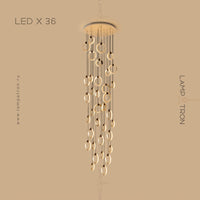 KARI Cascade lighting fixtures