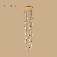 KARI Cascade lighting fixtures