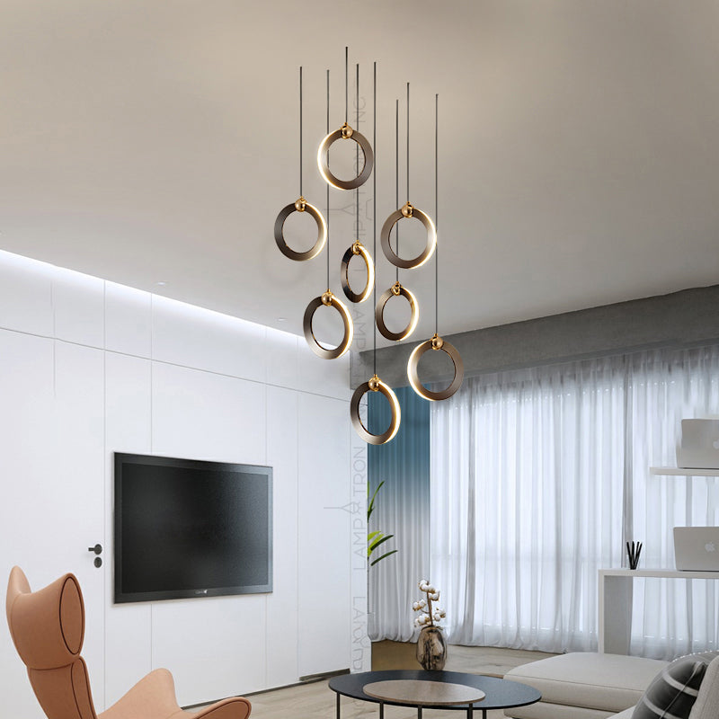 KARI Cascade lighting fixtures