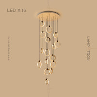 KARI Cascade lighting fixtures