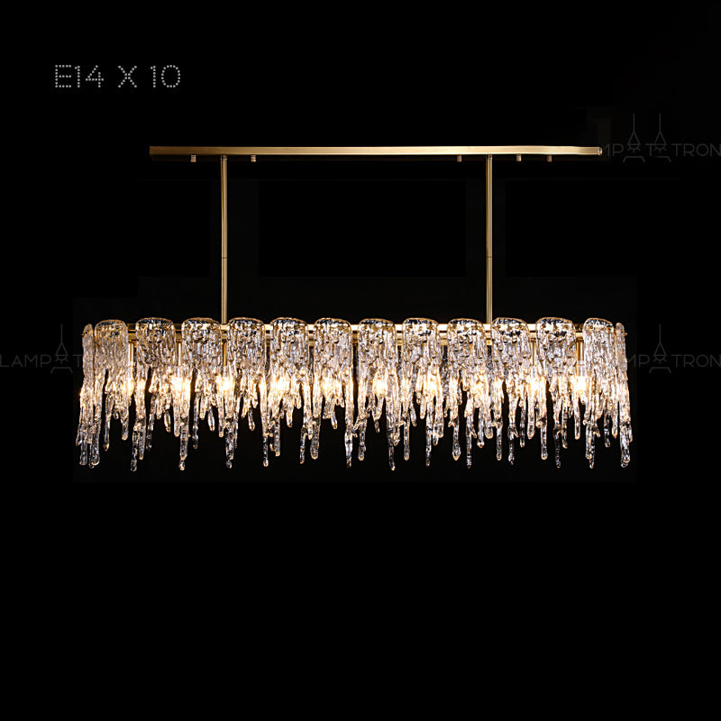 SPRING B LONG Long lighting fixture