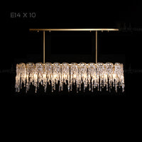 SPRING B LONG Long lighting fixture