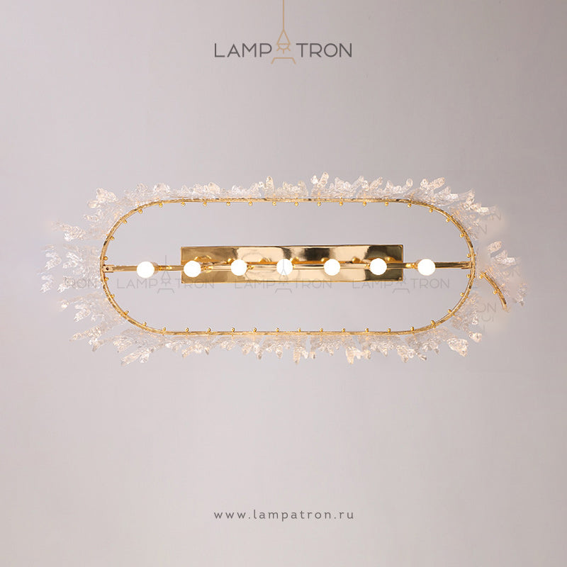 SPRING B LONG Long lighting fixture