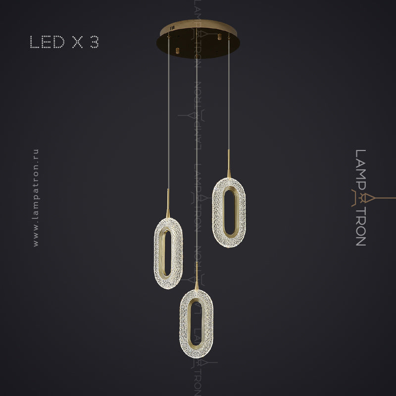 KEZIA COMBO Cascade lighting fixtures