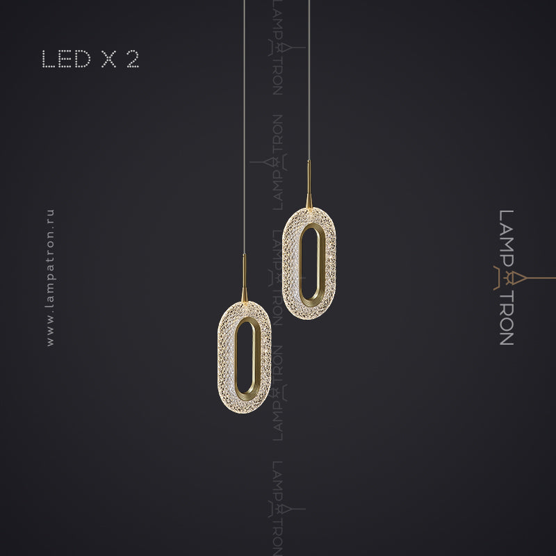 KEZIA COMBO Cascade lighting fixtures