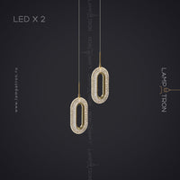 KEZIA COMBO Cascade lighting fixtures