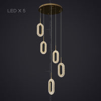 KEZIA COMBO Cascade lighting fixtures