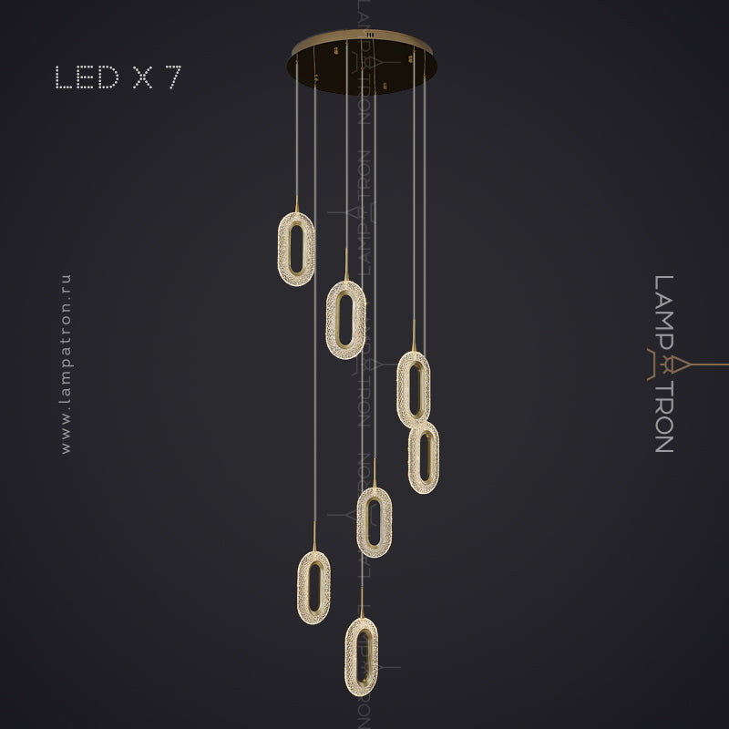 KEZIA COMBO Cascade lighting fixtures