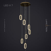 KEZIA COMBO Cascade lighting fixtures