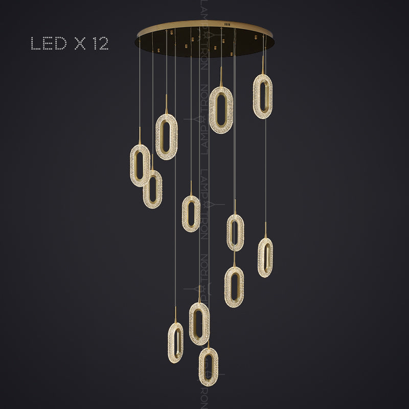 KEZIA COMBO Cascade lighting fixtures
