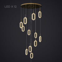 KEZIA COMBO Cascade lighting fixtures