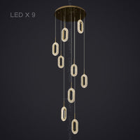 KEZIA COMBO Cascade lighting fixtures