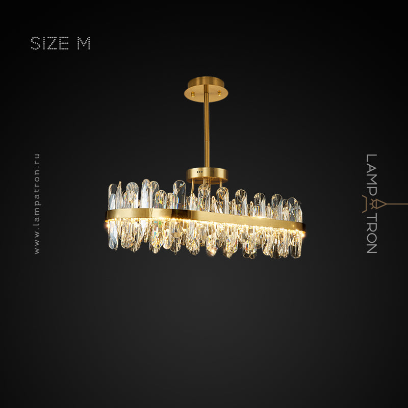 LAURENT B LONG Long lighting fixture