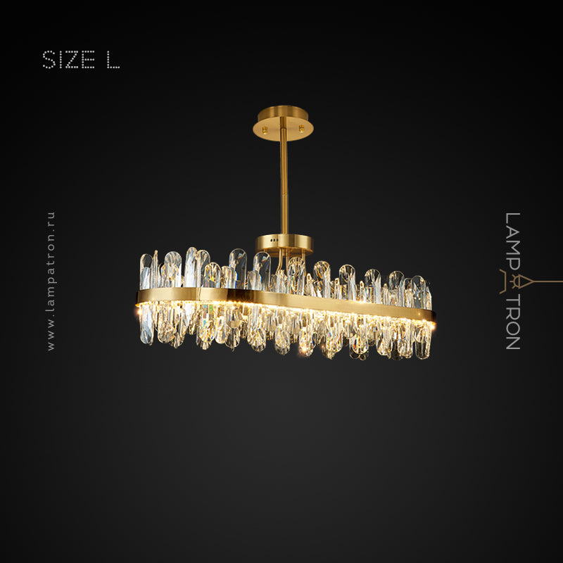 LAURENT B LONG Long lighting fixture