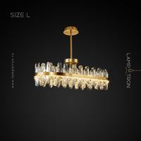 LAURENT B LONG Long lighting fixture