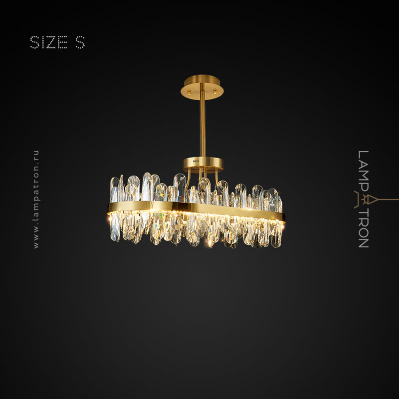 LAURENT B LONG Long lighting fixture