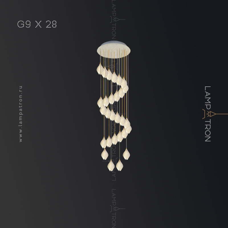 LEA MORE Cascade lighting fixtures