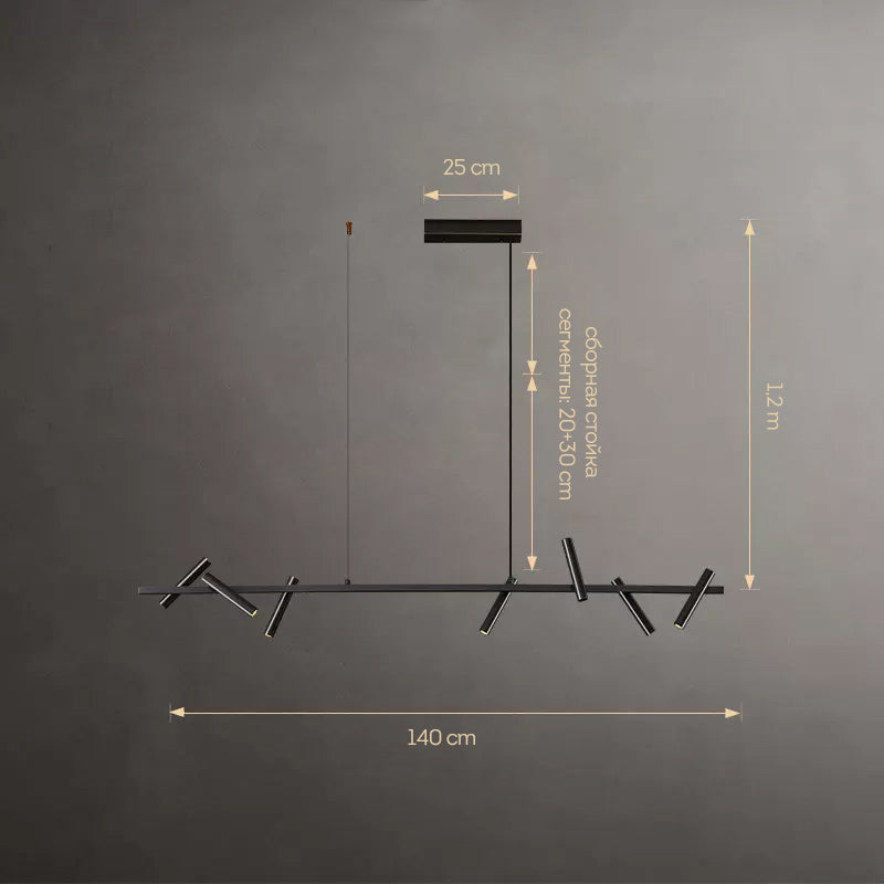 LEEDS LONG Long lighting fixture