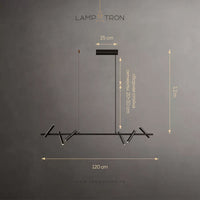 LEEDS LONG Long lighting fixture