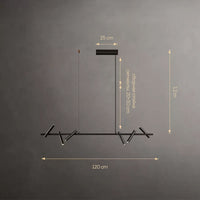 LEEDS LONG Long lighting fixture