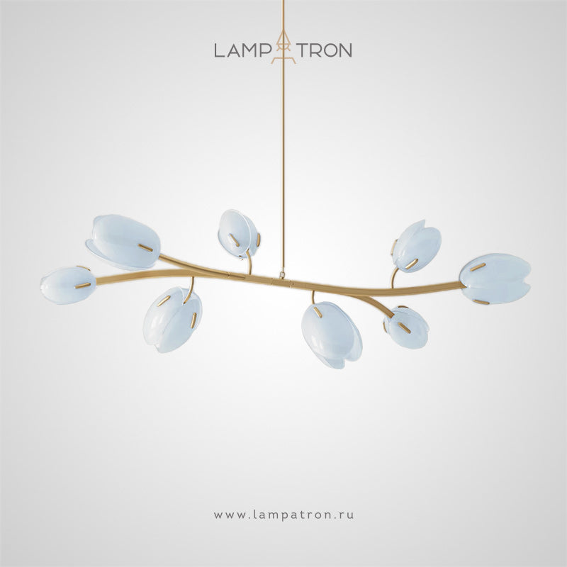 LELLE L Long lighting fixture