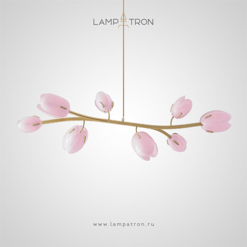 LELLE L Long lighting fixture