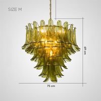 LOBBY GREEN Chandelier