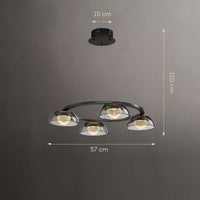 LOUIS Ring lighting fixture