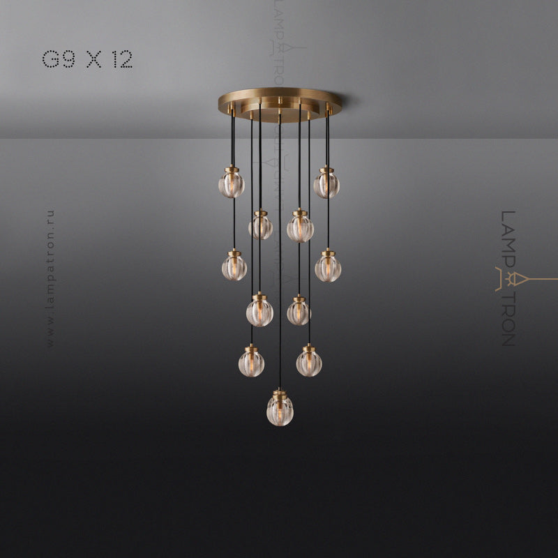 MAIBEL MORE Cascade lighting fixtures