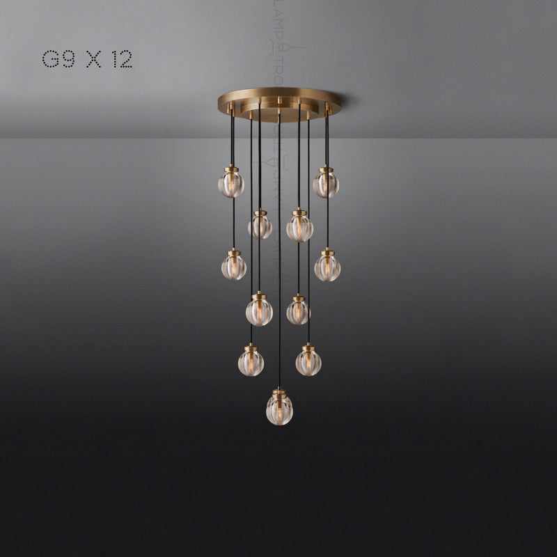 MAIBEL MORE Cascade lighting fixtures