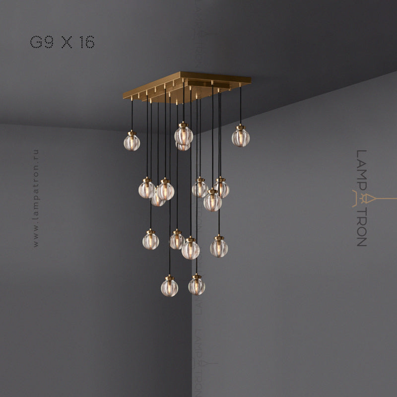 MAIBEL MORE Cascade lighting fixtures