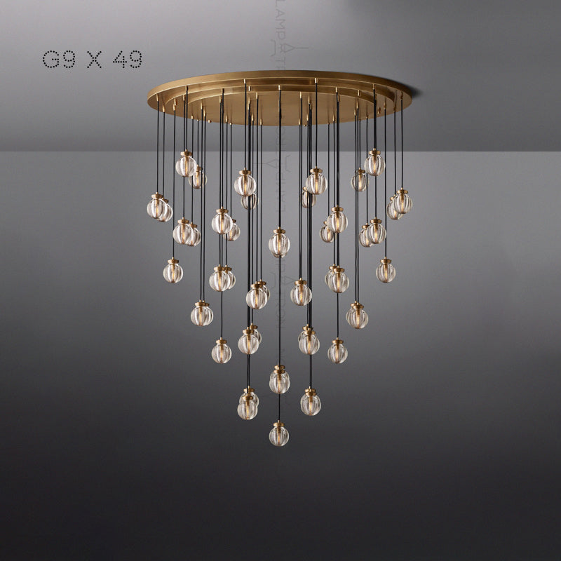 MAIBEL MORE Cascade lighting fixtures