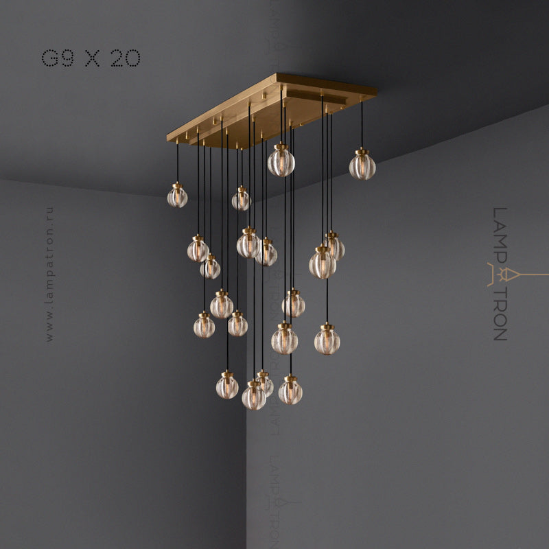 MAIBEL MORE Cascade lighting fixtures