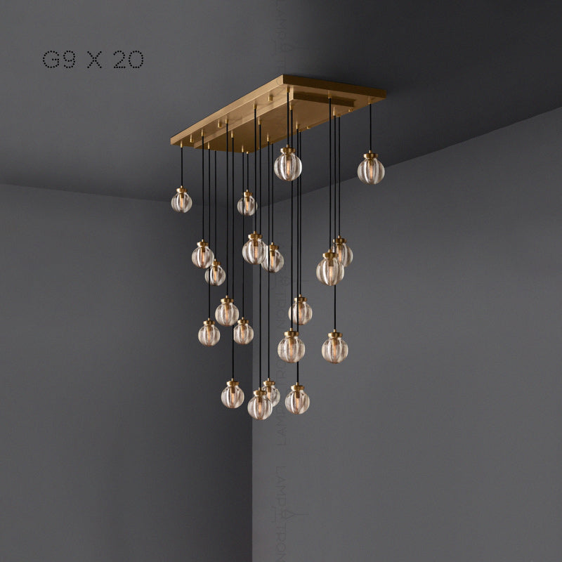 MAIBEL MORE Cascade lighting fixtures