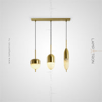 MALLE TRIO Cascade lighting fixtures