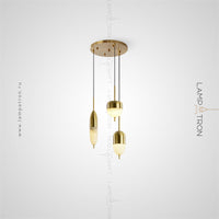 MALLE TRIO Cascade lighting fixtures