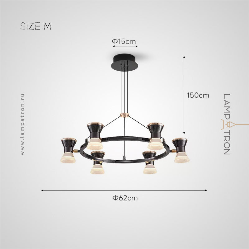 MANASSE Ring lighting fixture