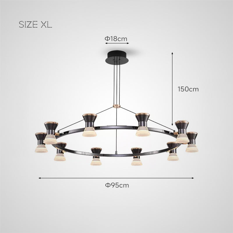 MANASSE Ring lighting fixture