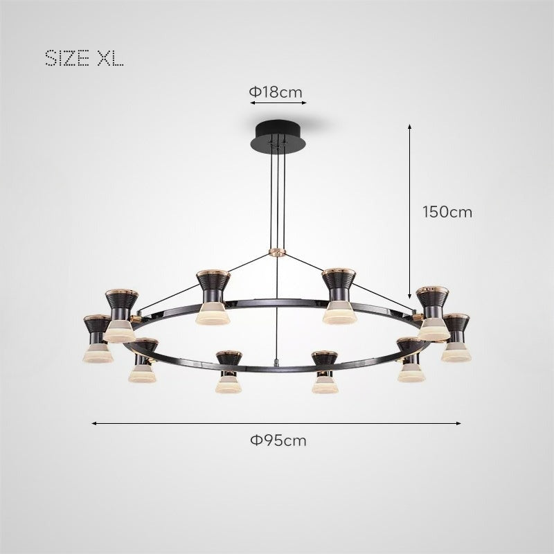 MANASSE Ring lighting fixture